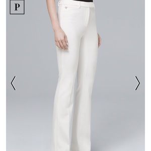 White House Black market slim bootcut pant